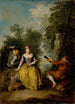 En pastoral koncert - Jean-Baptiste Pater — visning af kunstværket