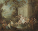 Compagnie de bains i en park - Jean-Baptiste Pater — visning af kunstværket
