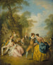 La Danse, The Dance - Jean-Baptiste Pater — visning af kunstværket