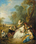 Le concert amoureux, The Amorous Concert - Jean-Baptiste Pater — visning af kunstværket