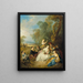 Le concert amoureux, The Amorous Concert - Jean-Baptiste Pater — indrammet kunstværk på væggen
