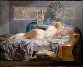 Sappho - Jean-Baptiste Regnault — visning af kunstværket