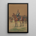 Cuirassier français - Jean-Baptiste Édouard Detaille — indrammet kunstværk på væggen