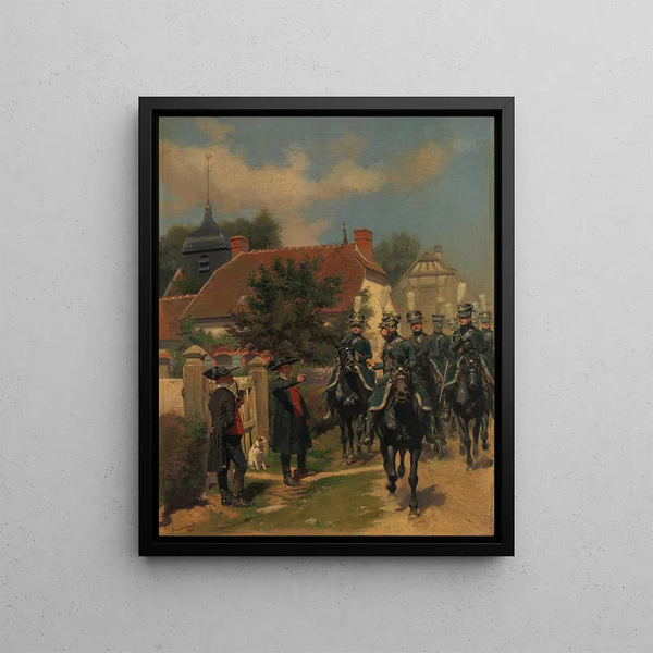 JeanBaptiste douard Detaille - Gendarmes dOrdonnance.webp
