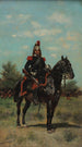 Officier de dragons monté - Jean-Baptiste Édouard Detaille — visning af kunstværket