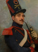 Selvportræt i fransk hesteartilleriformation - Jean-Baptiste Édouard Detaille — visning af kunstværket