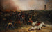 Le Maréchal d'Empire Louis Nicolas Davout Tombe de Cheval Ordonne l'Assaut de Markgrafneusiedl lors de la Bataille de Wagram - Jean-Charles Langlois — visning af kunstværket