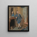 Portræt af John Lord Mountstuart, senere 4. greve og 1. markis af Bute - Jean-Étienne Liotard — indrammet kunstværk på væggen