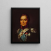 Portrait af Charles Ferdinand d'Artois, hertug af Berry 1778-1820 - Jean-François Thuaire — indrammet kunstværk på væggen