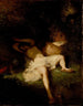Diane i hvile - Jean-François Millet — visning af kunstværket