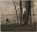 Faldende blade - Jean-François Millet — visning af kunstværket