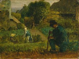 JeanFranois Millet - Garden Scene.webp