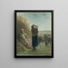 Le Passage des oies sauvages - Jean-François Millet — indrammet kunstværk på væggen