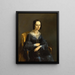 Madame Valmont - Jean-François Millet — indrammet kunstværk på væggen