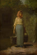 "Jeune paysanne revenant du puits" - Jean-François Millet — visning af kunstværket