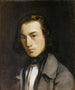 Portrait af en ung mand - Jean-François Millet — visning af kunstværket