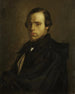 Portrait af hr. Le Courtois, kunstnerens svoger - Jean-François Millet — visning af kunstværket