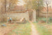 Den gamle hus i Barbizon - Jean-François Millet — visning af kunstværket