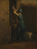 Kvinde ved brønden - Jean-François Millet — visning af kunstværket