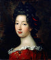 Louise Françoise de Bourbon mademoiselle de Nantes - Jean-François de Troy — visning af kunstværket