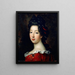 Louise Françoise de Bourbon mademoiselle de Nantes - Jean-François de Troy — indrammet kunstværk på væggen