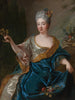 Portrait af en dame - Jean-François de Troy — visning af kunstværket