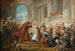 Maleriet "Le Couronnement d'Esther" - Jean-François de Troy — visning af kunstværket