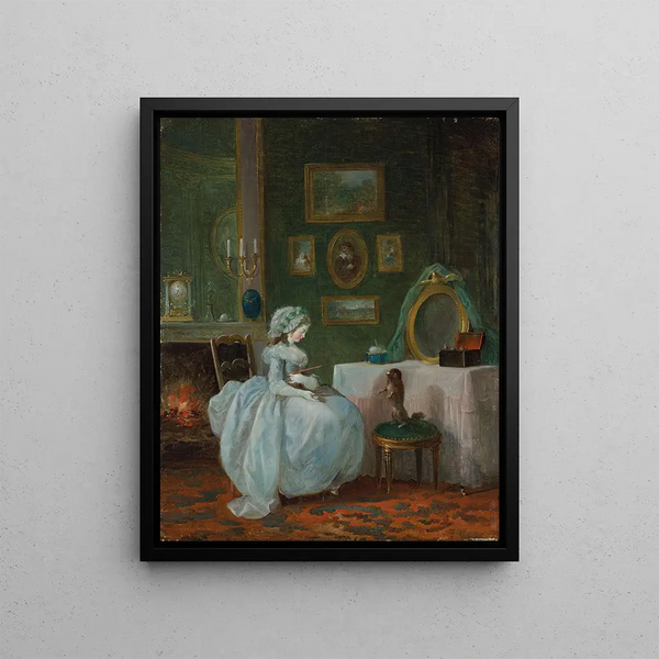 JeanFrdric Schall - A lady at her toilette.webp