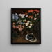 Pot de fleurs - Jean-Frédéric Bazille — indrammet kunstværk på væggen
