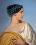 Tête de femme - Jean-Hippolyte Flandrin — visning af kunstværket