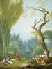 Et spil af hest og rytter - Jean-Honoré Fragonard — visning af kunstværket