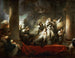 Coresus-maleri, der ofrer sig for at redde Callirhoe - Jean-Honoré Fragonard — visning af kunstværket