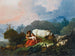 Landskabslandskab med hyrde og hyrdinde i hvile - Jean-Honoré Fragonard — visning af kunstværket