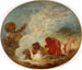 Perrette og mælkekanden - Jean-Honoré Fragonard — visning af kunstværket