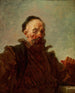 Portrait af en mand i habit - Jean-Honoré Fragonard — visning af kunstværket
