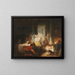 Romersk interiørmaleri - Jean-Honoré Fragonard — indrammet kunstværk på væggen
