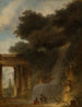 La Cascade - Jean-Honoré Fragonard — visning af kunstværket