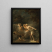 La Fontaine de l'amour - Jean-Honoré Fragonard — indrammet kunstværk på væggen