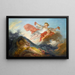 La Déesse Aurore triomfant de la Nuit - Jean-Honoré Fragonard — indrammet kunstværk på væggen