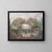 Le Petit Parc - Jean-Honoré Fragonard — indrammet kunstværk på væggen