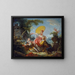Le Concours musical - Jean-Honoré Fragonard — indrammet kunstværk på væggen