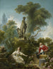 Le Progrès de l'Amour La Rencontre - Jean-Honoré Fragonard — visning af kunstværket