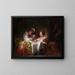 Le Baiser volé - Jean-Honoré Fragonard — indrammet kunstværk på væggen