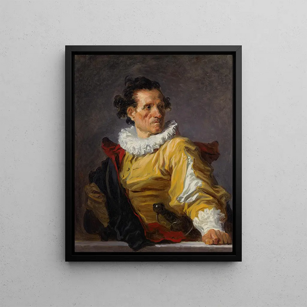 Le Guerrier - Jean-Honoré Fragonard — indrammet kunstværk på væggen