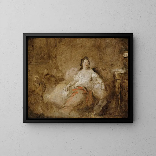JeanHonor Fragonard - Young Lady Wearing A Neglige In An Interior.webp