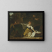 unge vaskere - Jean-Honoré Fragonard — indrammet kunstværk på væggen