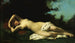 En nymfe i et skovlandskab - Jean-Jacques Henner — visning af kunstværket