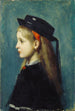 Ung pige alsacisk - Jean-Jacques Henner — visning af kunstværket