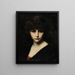 Candeur - Jean-Jacques Henner — indrammet kunstværk på væggen