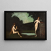 Églogue - Jean-Jacques Henner — indrammet kunstværk på væggen